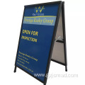 In Stock Freestanding Black Metal A Frame